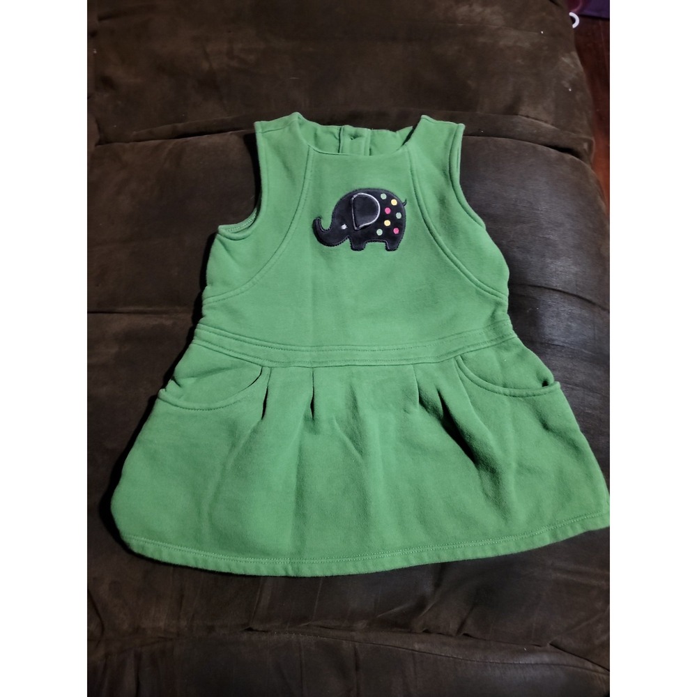 Gymboree merry &‎ bright elephant dress size 3t